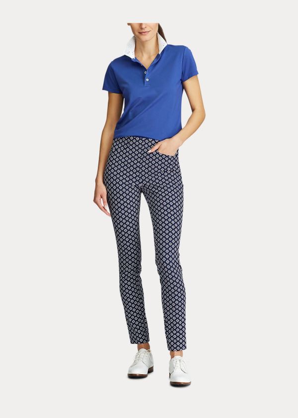 Calças Ralph Lauren Print Stretch Golf Mulher 07826-JRCS